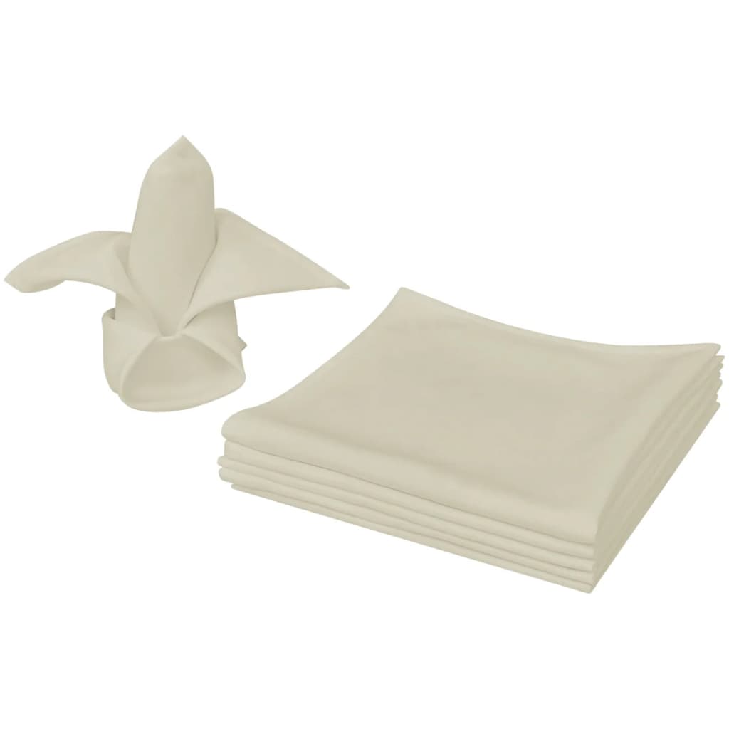Servetten 25 stuks créme 50x50 cm is nu te koop bij PeponiXL, paradijselijk wonen!