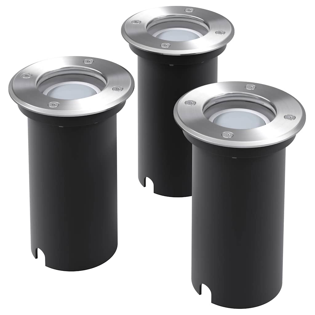 LED-Grondspots buiten 3 stuks rond is nu te koop bij PeponiXL, paradijselijk wonen!