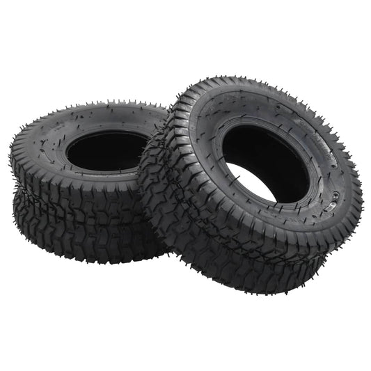 4-delige Kruiwagenband- en binnenbandset 15x6.00-6 4PR rubber is nu te koop bij PeponiXL, paradijselijk wonen!
