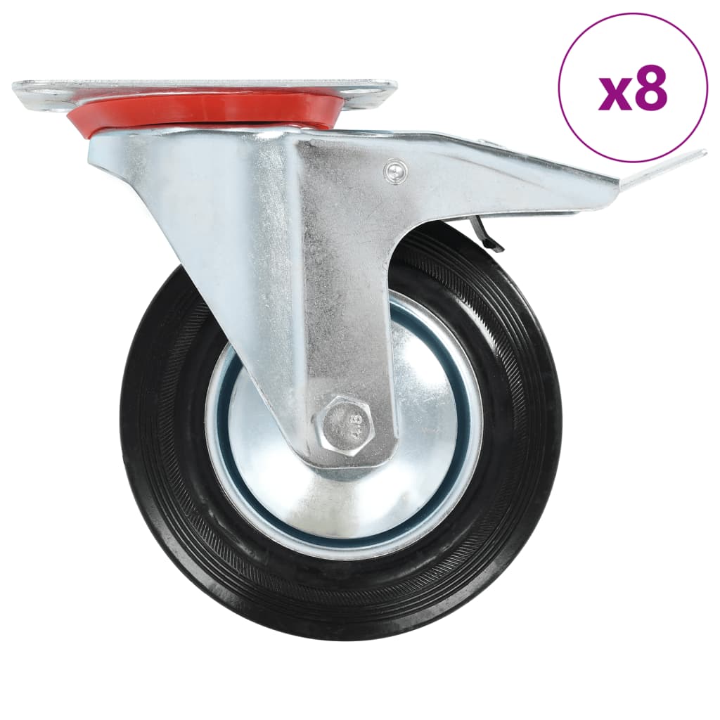 8 st Zwenkwielen 160 mm is nu te koop bij PeponiXL, paradijselijk wonen!