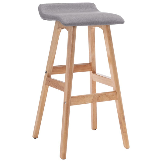 Barstoel stof lichtgrijs is nu te koop bij PeponiXL, paradijselijk wonen!