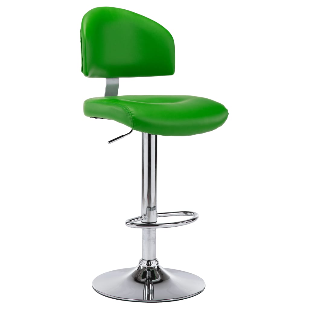 Barkruk kunstleer groen is nu te koop bij PeponiXL, paradijselijk wonen!