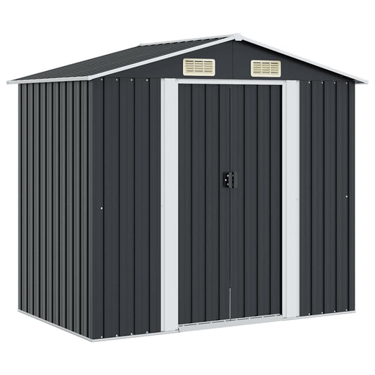 Tuinberging 204x132x186 cm staal antraciet is nu te koop bij PeponiXL, paradijselijk wonen!
