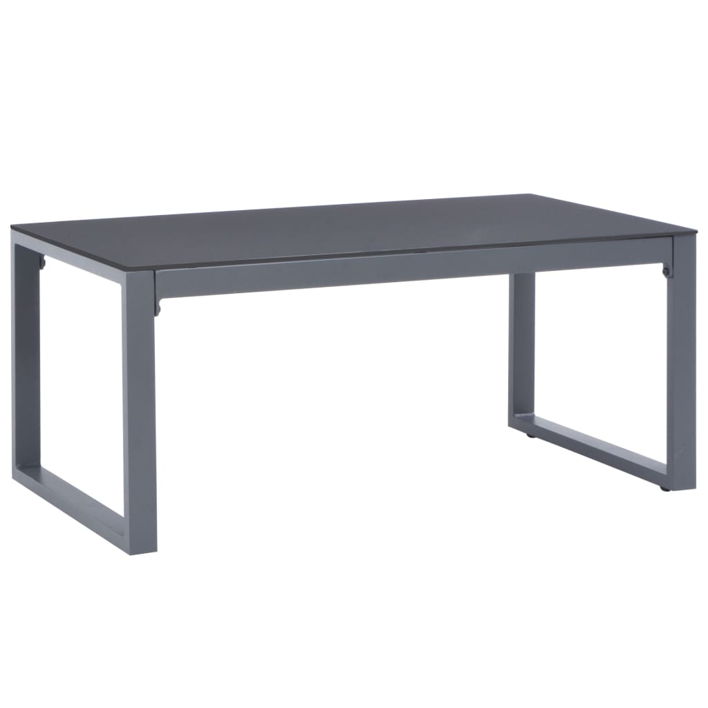 Salontafel 90x50x40 cm aluminium is nu te koop bij PeponiXL, paradijselijk wonen!