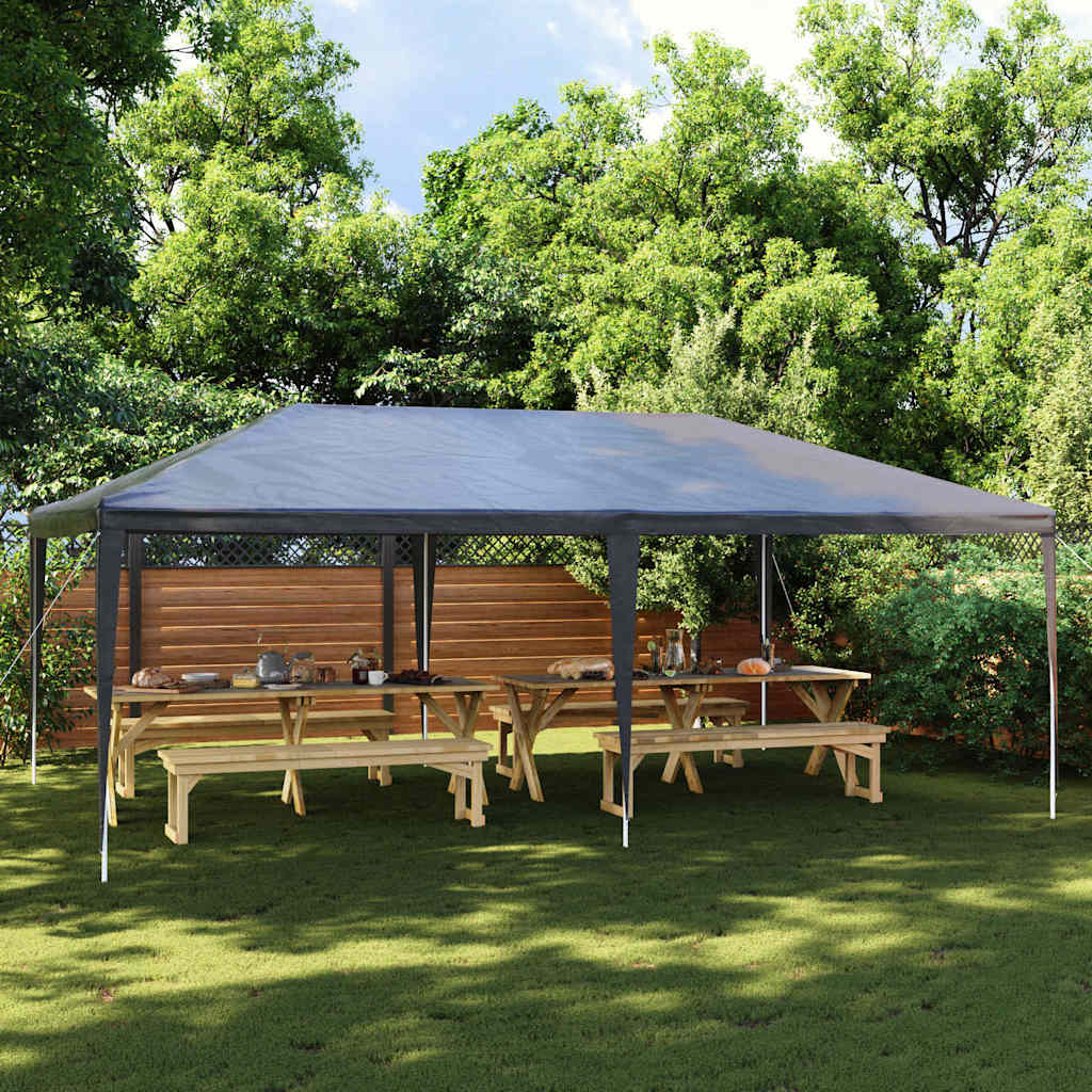Partytent professioneel 90 g/m² 4x6 m antraciet is nu te koop bij PeponiXL, paradijselijk wonen!