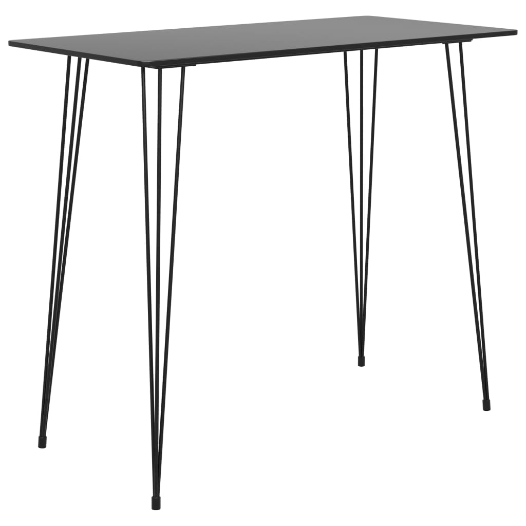 Bartafel 120x60x105 cm zwart is nu te koop bij PeponiXL, paradijselijk wonen!