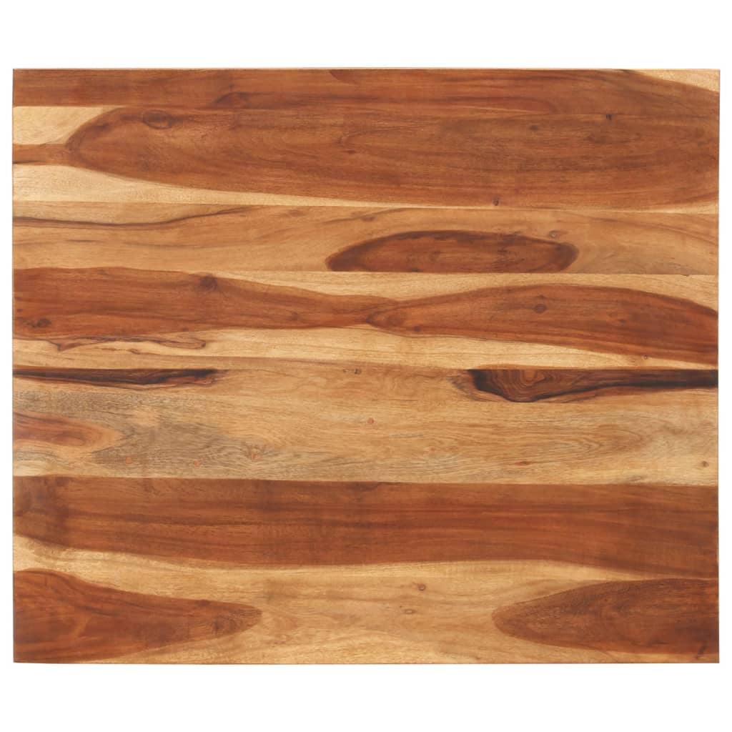 Tafelblad 25-27 mm 70x80 cm massief acaciahout is nu te koop bij PeponiXL, paradijselijk wonen!