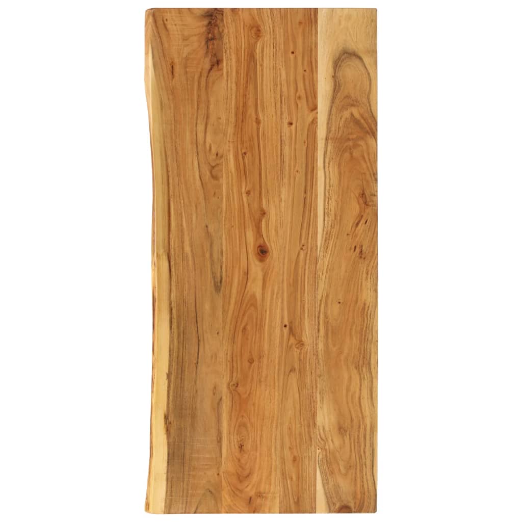 Wastafelblad 114x52x4 cm massief acaciahout is nu te koop bij PeponiXL, paradijselijk wonen!