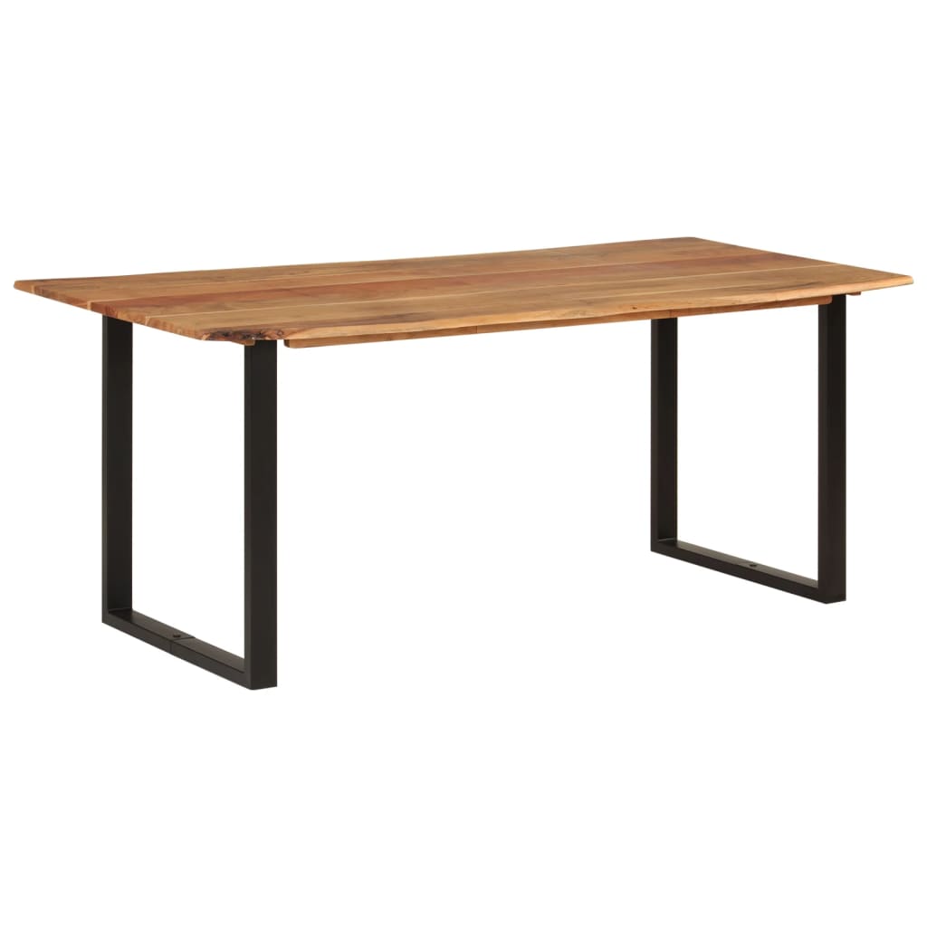 Eettafel 180x90x76 cm massief acaciahout is nu te koop bij PeponiXL, paradijselijk wonen!