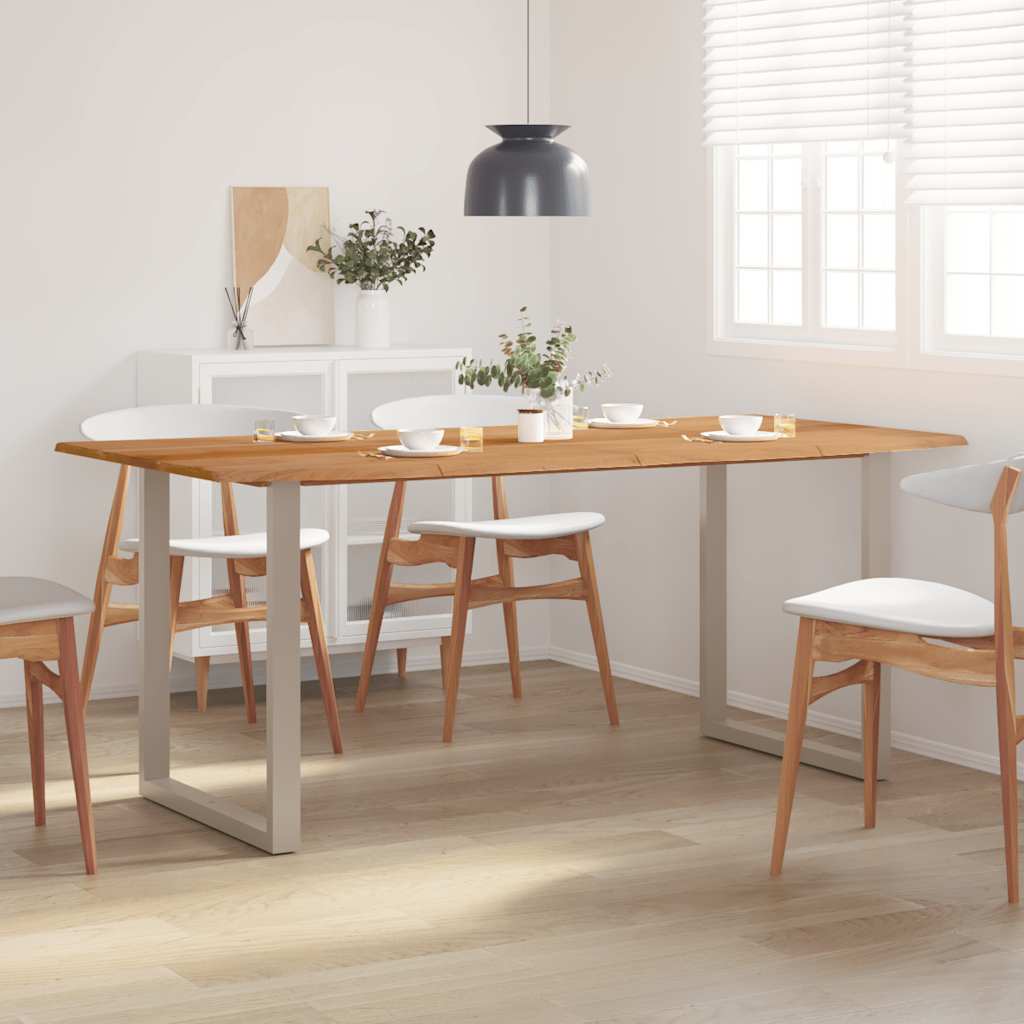 Eettafel 180x90x76 cm massief acaciahout is nu te koop bij PeponiXL, paradijselijk wonen!