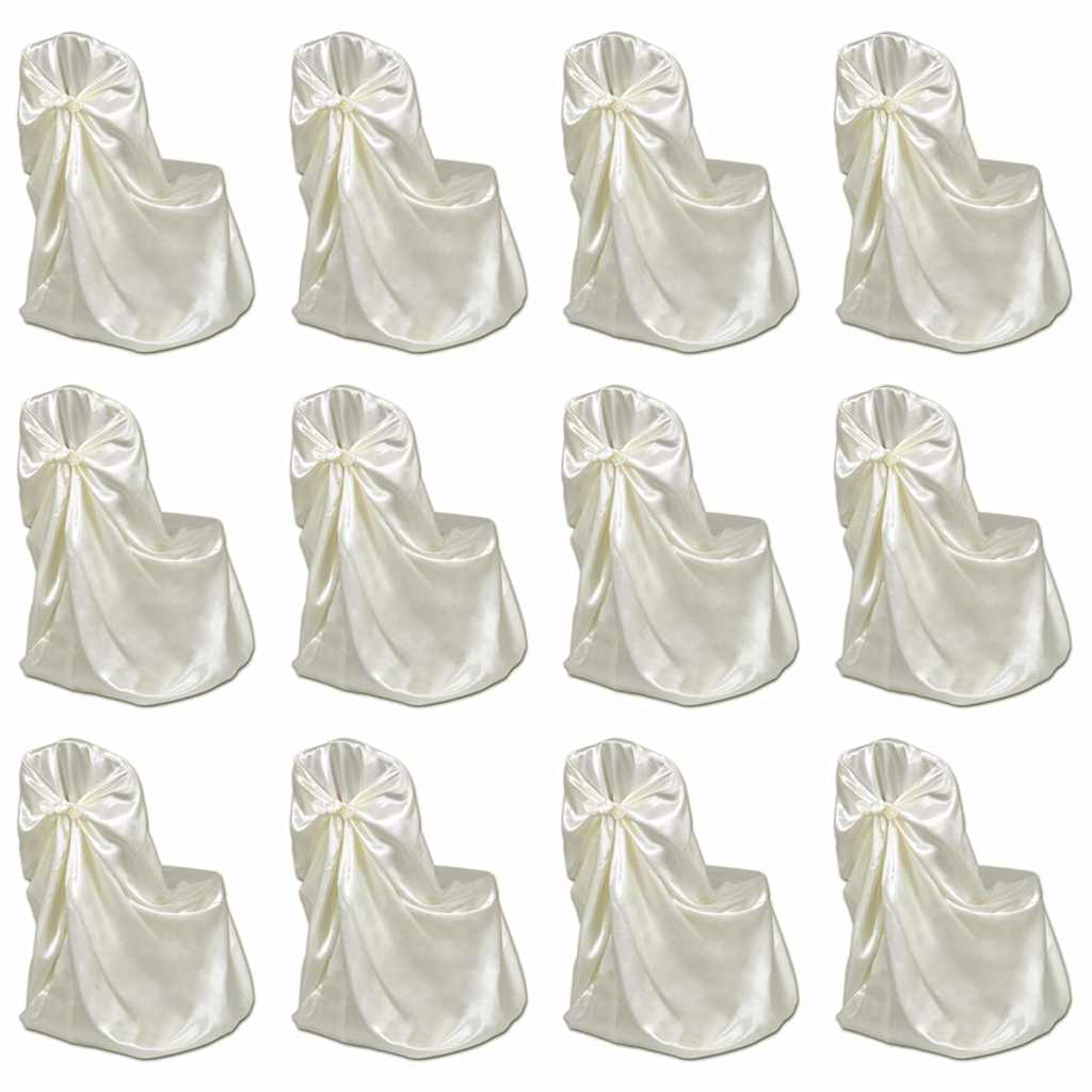 Stoelhoes voor bruiloft 12 st crème is nu te koop bij PeponiXL, paradijselijk wonen!