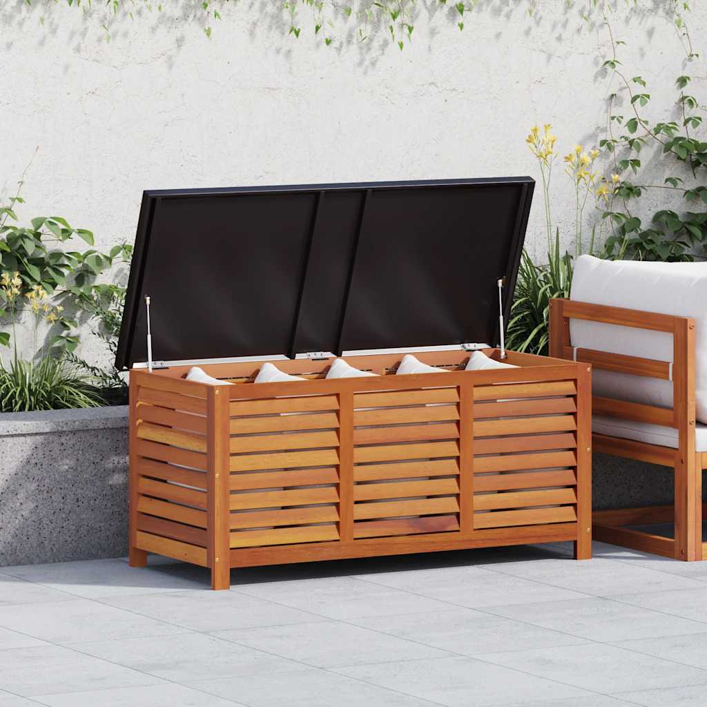 Tuinbox 117x50x55 cm massief eucalyptushout is nu te koop bij PeponiXL, paradijselijk wonen!