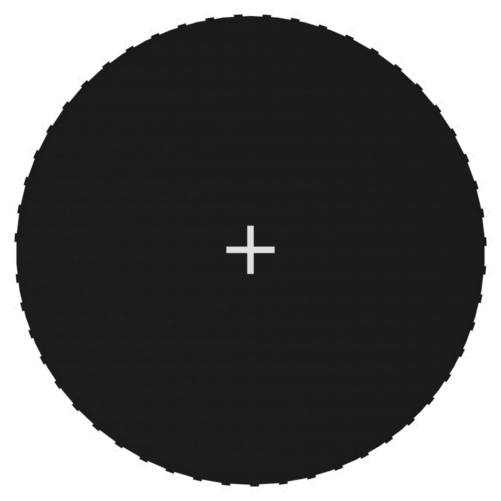 Springmat voor 10 feet/3,05 m ronde trampoline stof zwart is nu te koop bij PeponiXL, paradijselijk wonen!