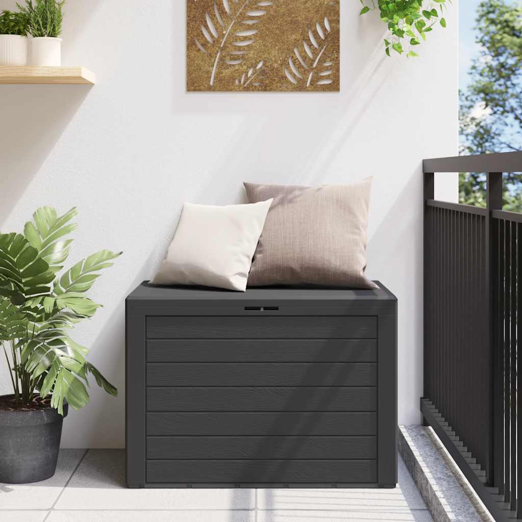 Tuinbox 78x44x55 cm antraciet is nu te koop bij PeponiXL, paradijselijk wonen!