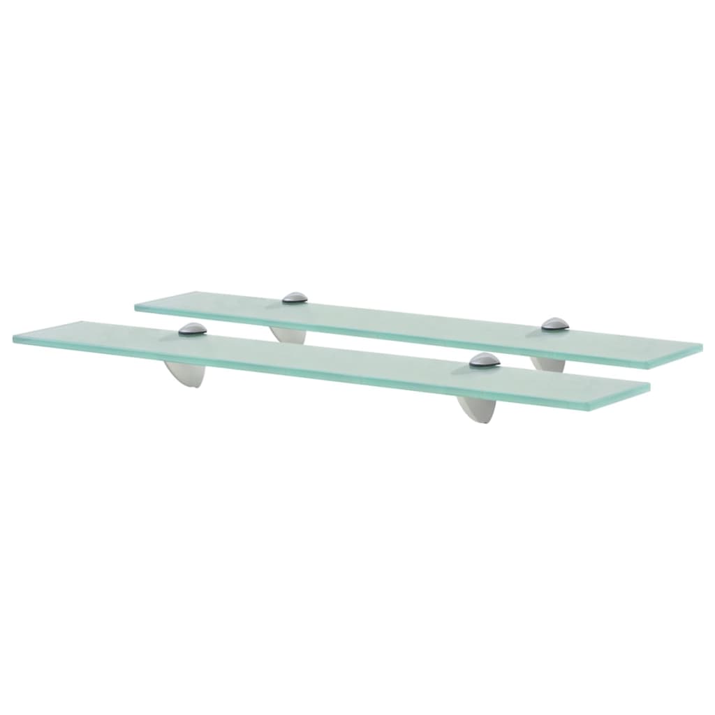 Schappen zwevend 2 st 60x10 cm 8 mm glas is nu te koop bij PeponiXL, paradijselijk wonen!