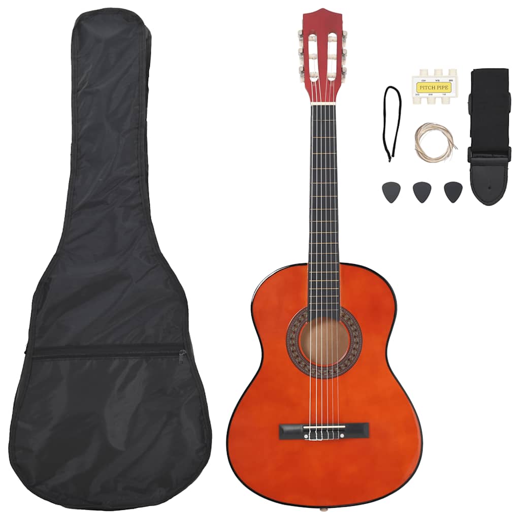8-delige Gitaarset klassiek beginner 3/4 36" is nu te koop bij PeponiXL, paradijselijk wonen!
