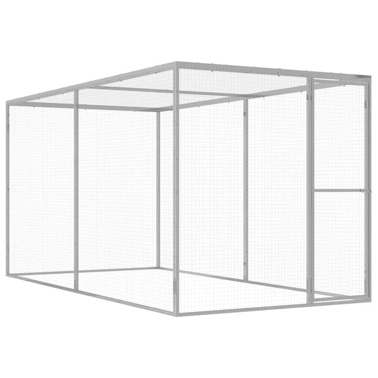 Kattenkooi 3x1,5x1,5 m gegalvaniseerd staal is nu te koop bij PeponiXL, paradijselijk wonen!