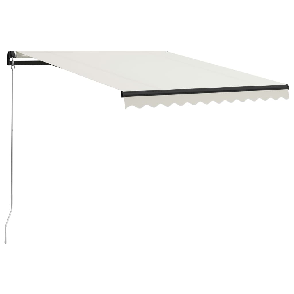 Luifel handmatig uittrekbaar 300x250 cm crème is nu te koop bij PeponiXL, paradijselijk wonen!
