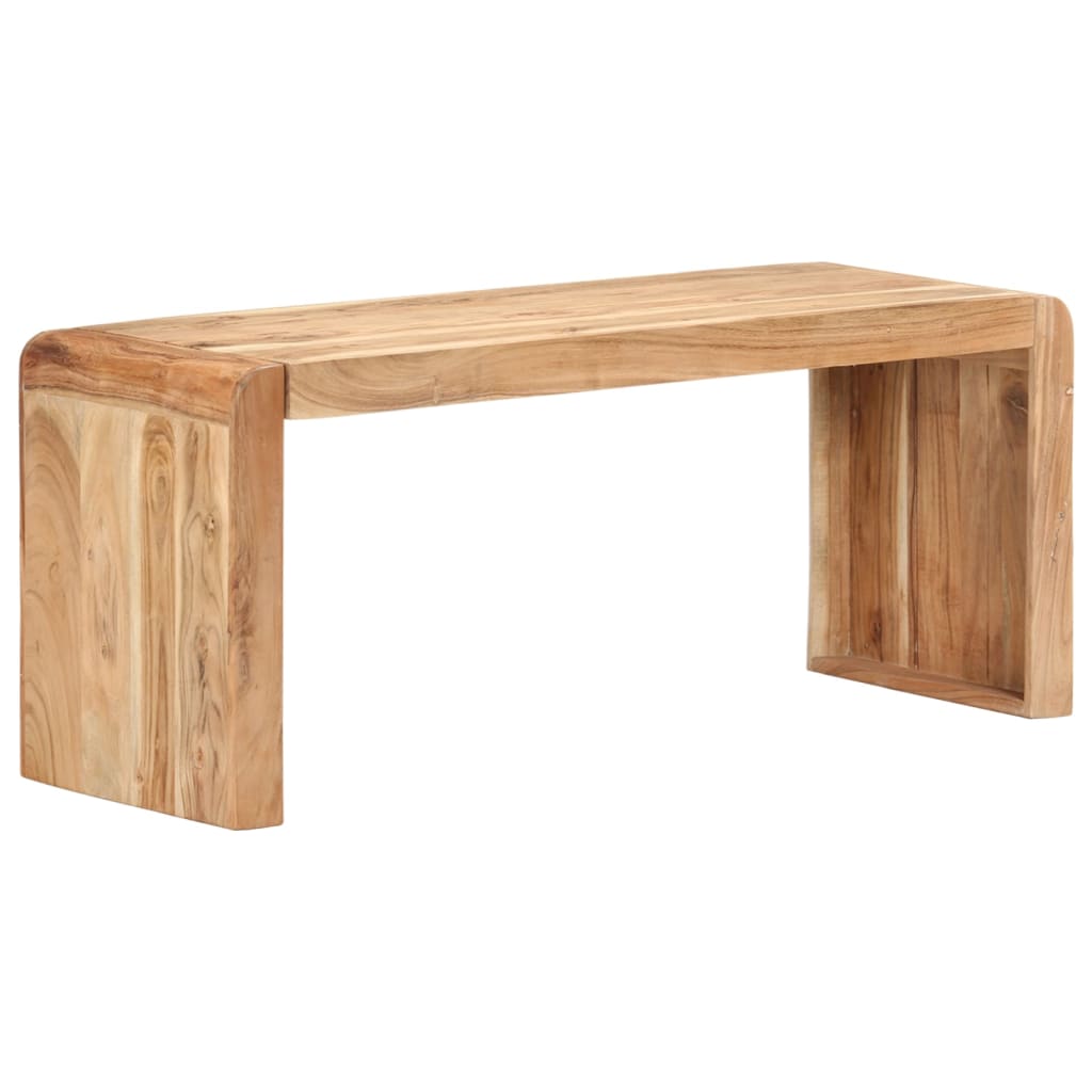 Bankje 110x38x46 cm massief acaciahout is nu te koop bij PeponiXL, paradijselijk wonen!