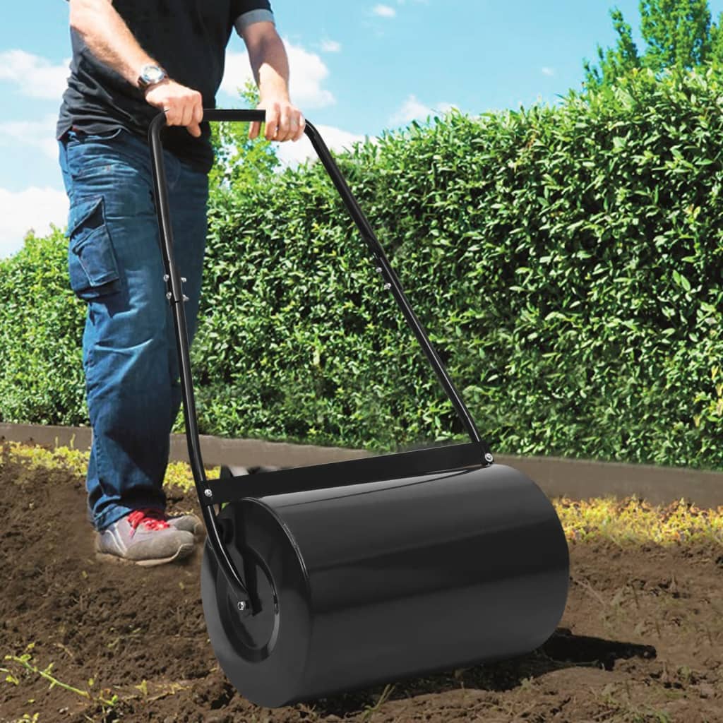 Gazonroller 50 L 63 cm zwart is nu te koop bij PeponiXL, paradijselijk wonen!