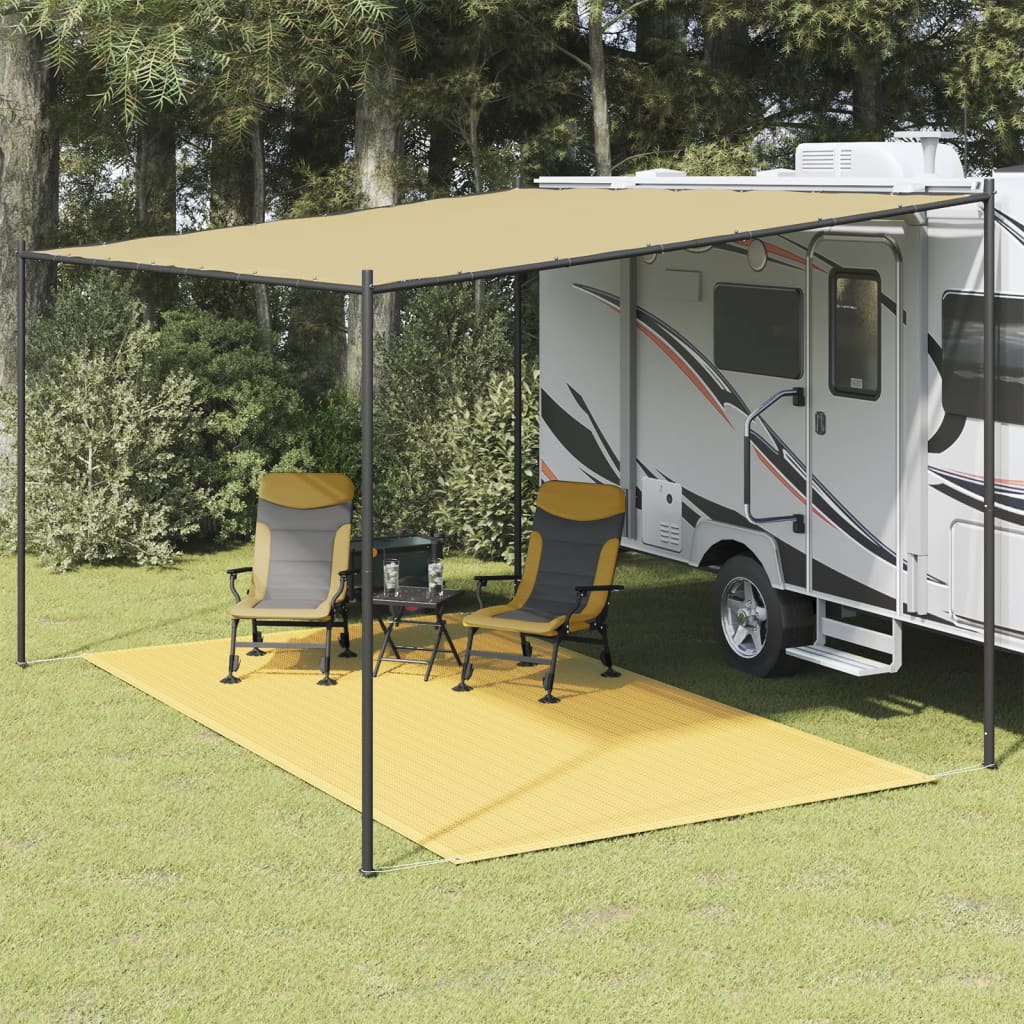 Tenttapijt 250x450 cm beige is nu te koop bij PeponiXL, paradijselijk wonen!