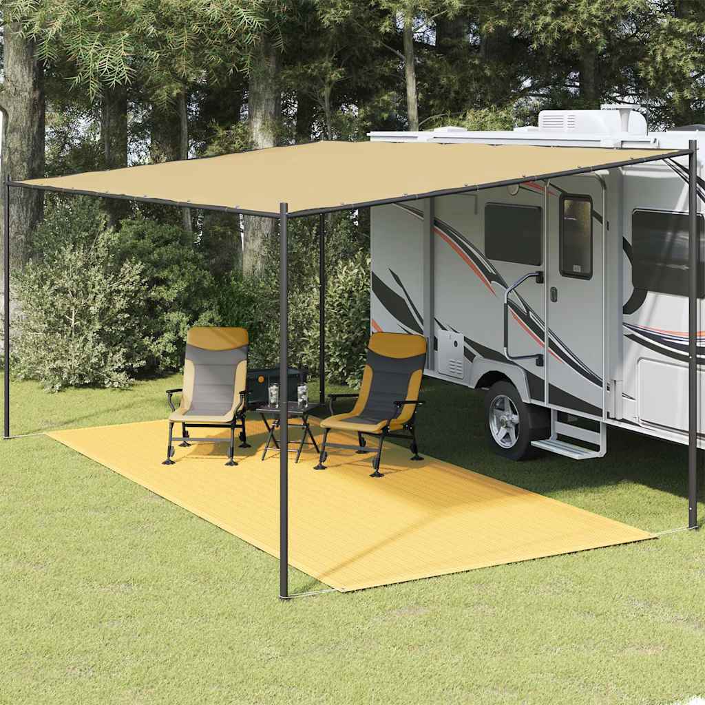 Tenttapijt 250x500 cm beige is nu te koop bij PeponiXL, paradijselijk wonen!