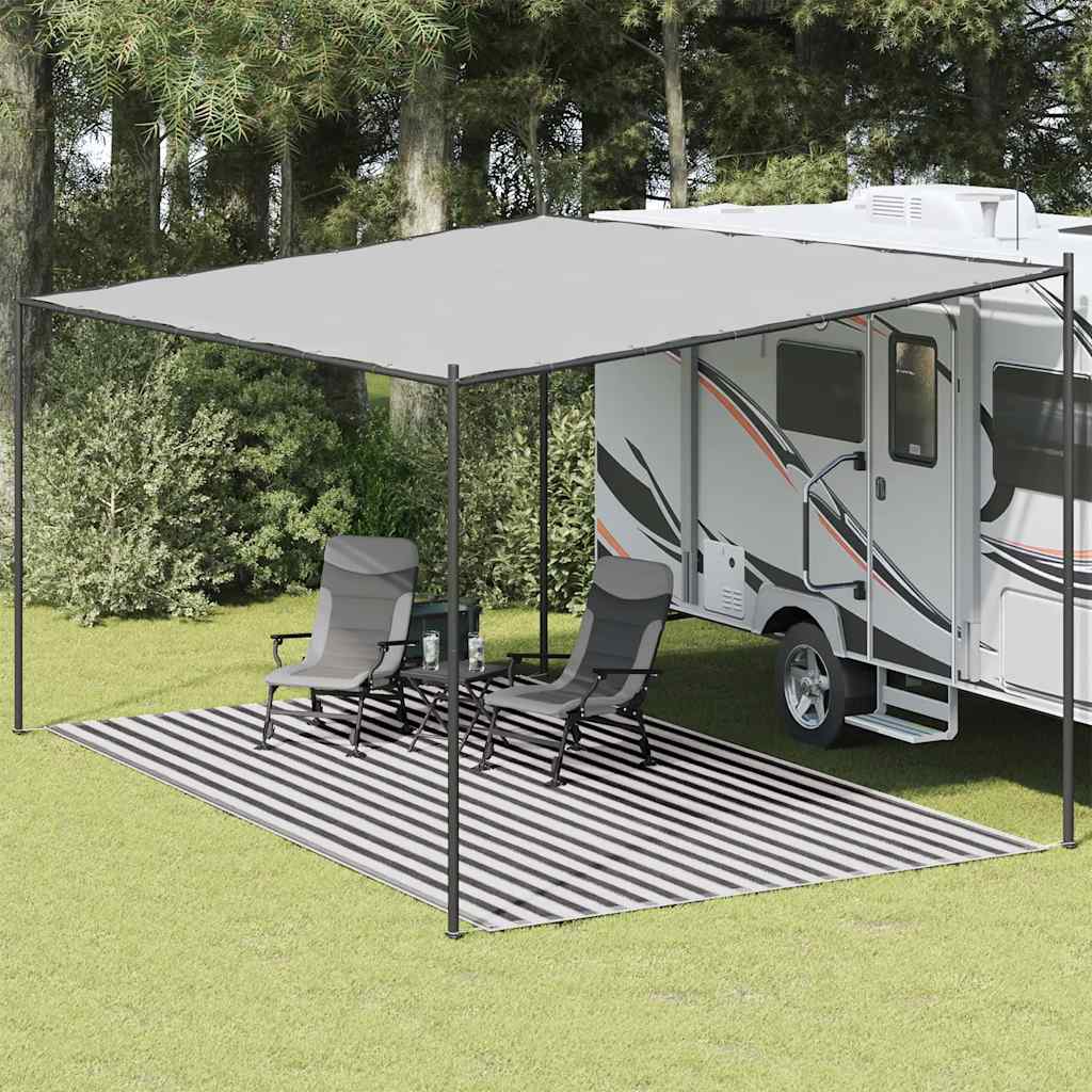 Tenttapijt 300x600 cm antracietkleurig en wit is nu te koop bij PeponiXL, paradijselijk wonen!