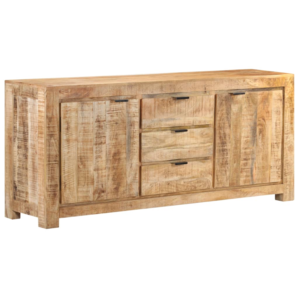 Dressoir 175x40x75 cm ruw mangohout is nu te koop bij PeponiXL, paradijselijk wonen!