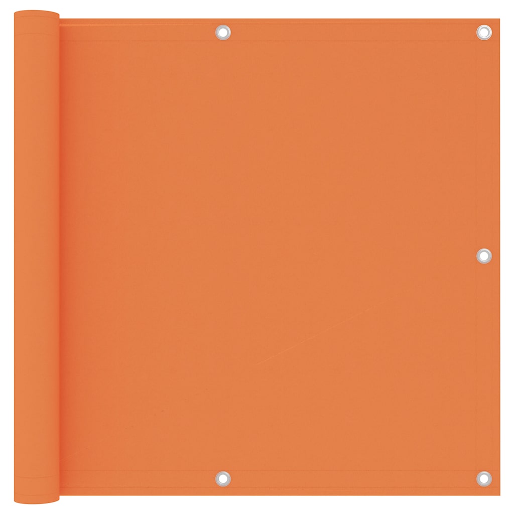 vidaXL Balkonscherm 90x300 cm oxford stof oranje