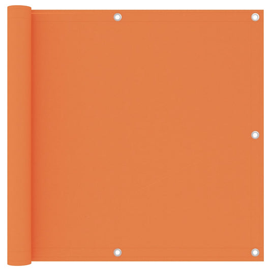 vidaXL Balkonscherm 90x300 cm oxford stof oranje