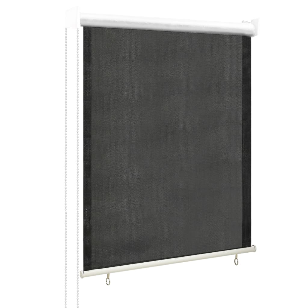 Rolgordijn voor buiten 65(B)x140(H) cm antracietkleurig is nu te koop bij PeponiXL, paradijselijk wonen!