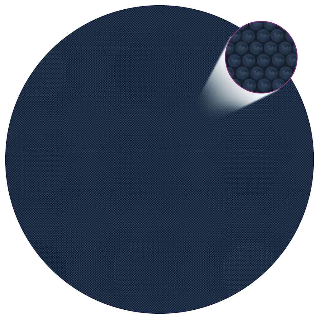 Zwembadfolie solar drijvend 527 cm PE zwart en blauw is nu te koop bij PeponiXL, paradijselijk wonen!