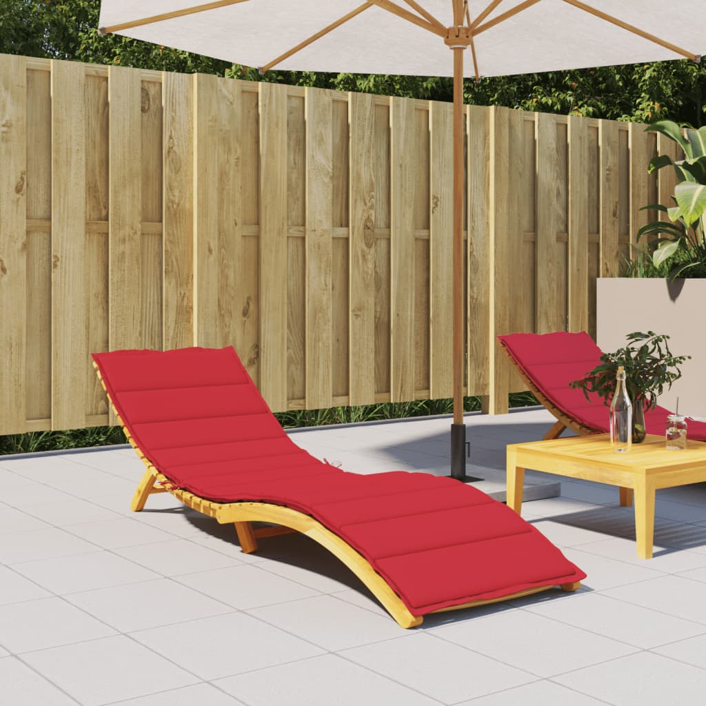 Ligbedkussen 200x60x3 cm oxford stof rood is nu te koop bij PeponiXL, paradijselijk wonen!