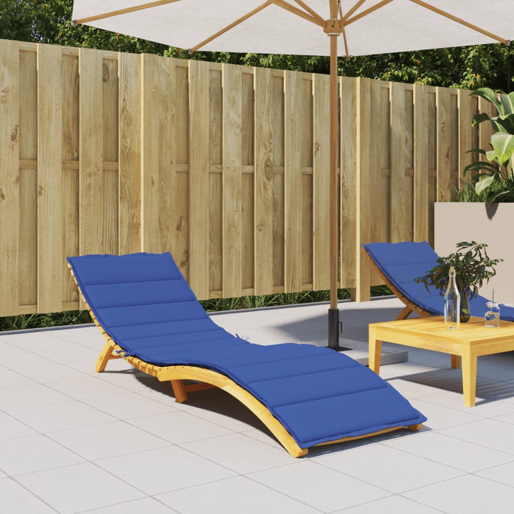 Ligbedkussen 200x70x3 cm oxford stof koningsblauw is nu te koop bij PeponiXL, paradijselijk wonen!