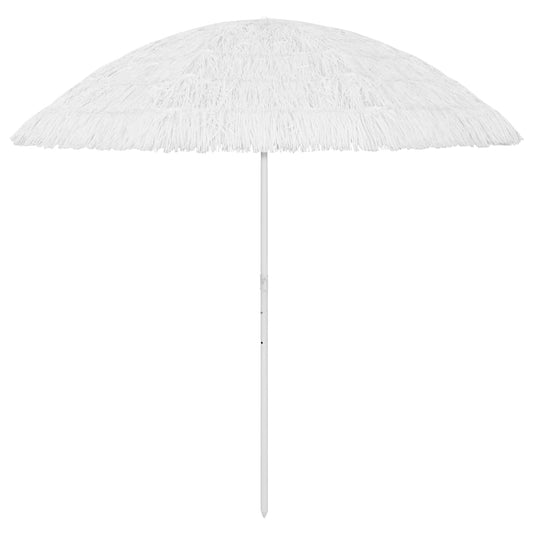 Strandparasol Hawaï 300 cm wit is nu te koop bij PeponiXL, paradijselijk wonen!