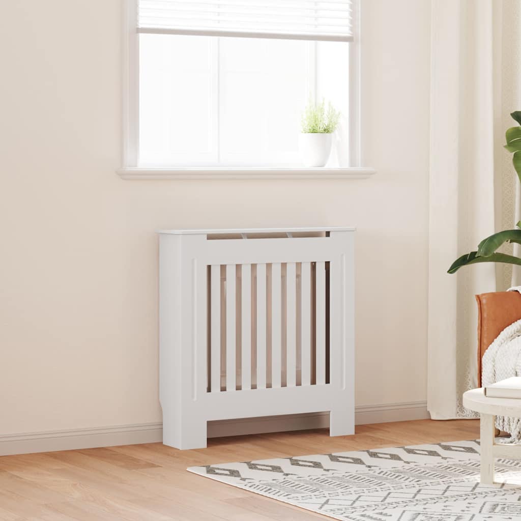 Radiatorombouw 78 cm bewerkt hout wit is nu te koop bij PeponiXL, paradijselijk wonen!