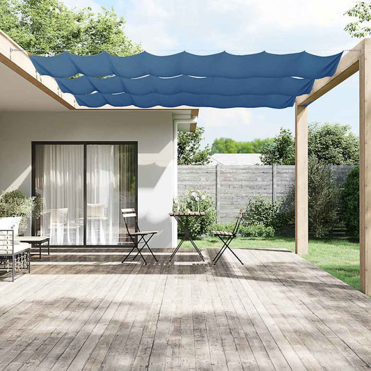 Luifel verticaal 140x800 cm oxford stof blauw is nu te koop bij PeponiXL, paradijselijk wonen!