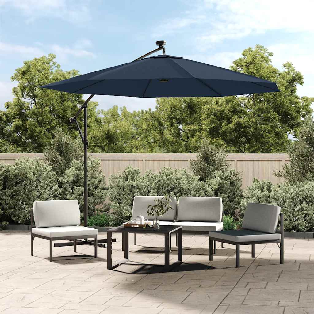 Vervangingsdoek voor zweefparasol 300 cm blauw is nu te koop bij PeponiXL, paradijselijk wonen!