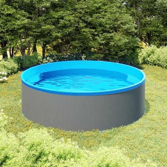 Splasher pool 350x90 cm grijs is nu te koop bij PeponiXL, paradijselijk wonen!