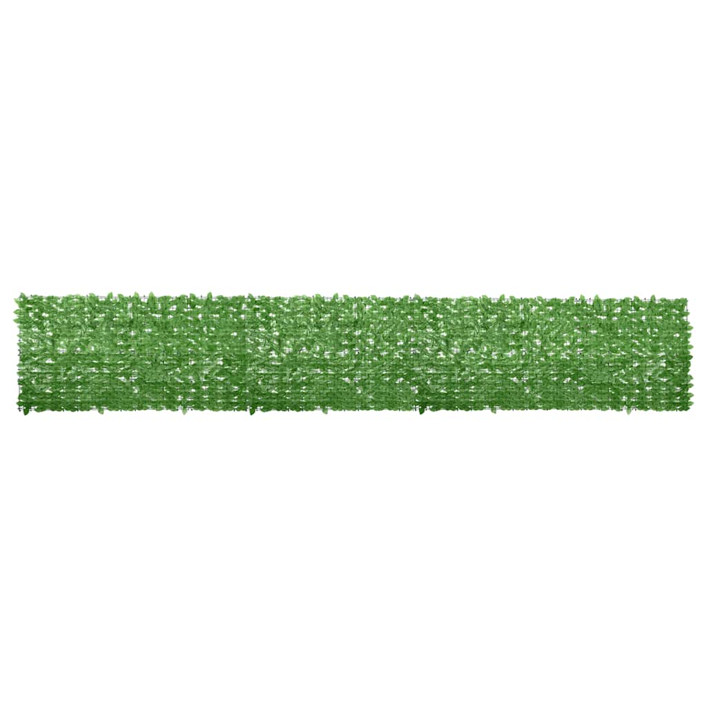Balkonscherm met groene bladeren 600x100 cm is nu te koop bij PeponiXL, paradijselijk wonen!