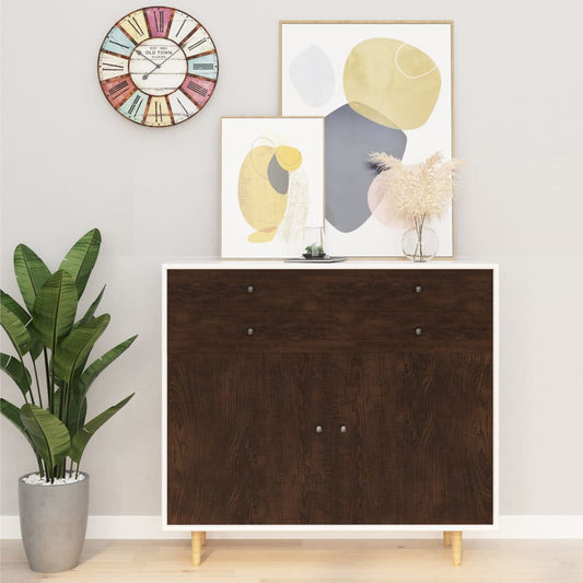 Meubelfolies zelfklevend 2 st 500x90 cm PVC donkereikenkleurig is nu te koop bij PeponiXL, paradijselijk wonen!