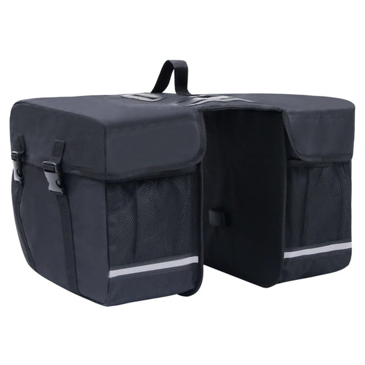 Fietstas voor bagagedrager dubbel waterdicht 35 L zwart is nu te koop bij PeponiXL, paradijselijk wonen!