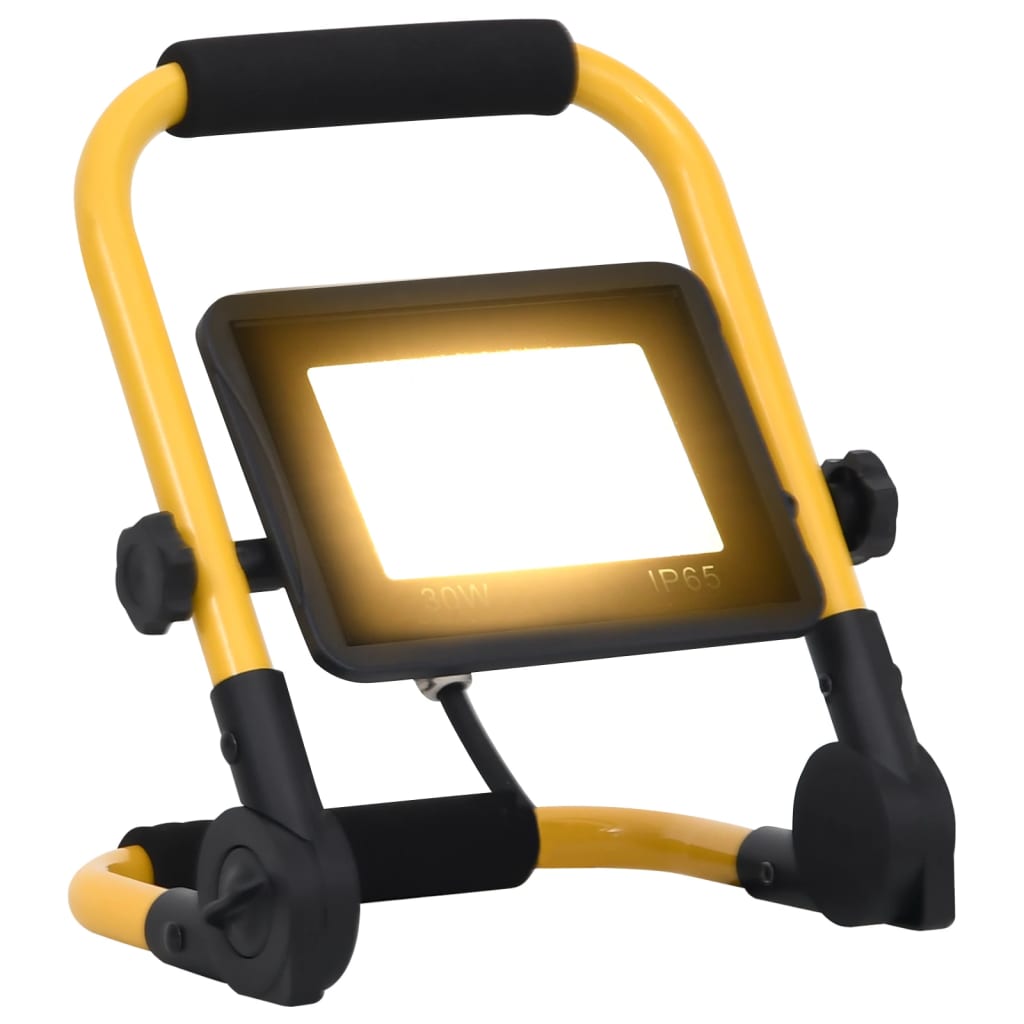 Spotlight met handvat LED 30 W warmwit is nu te koop bij PeponiXL, paradijselijk wonen!