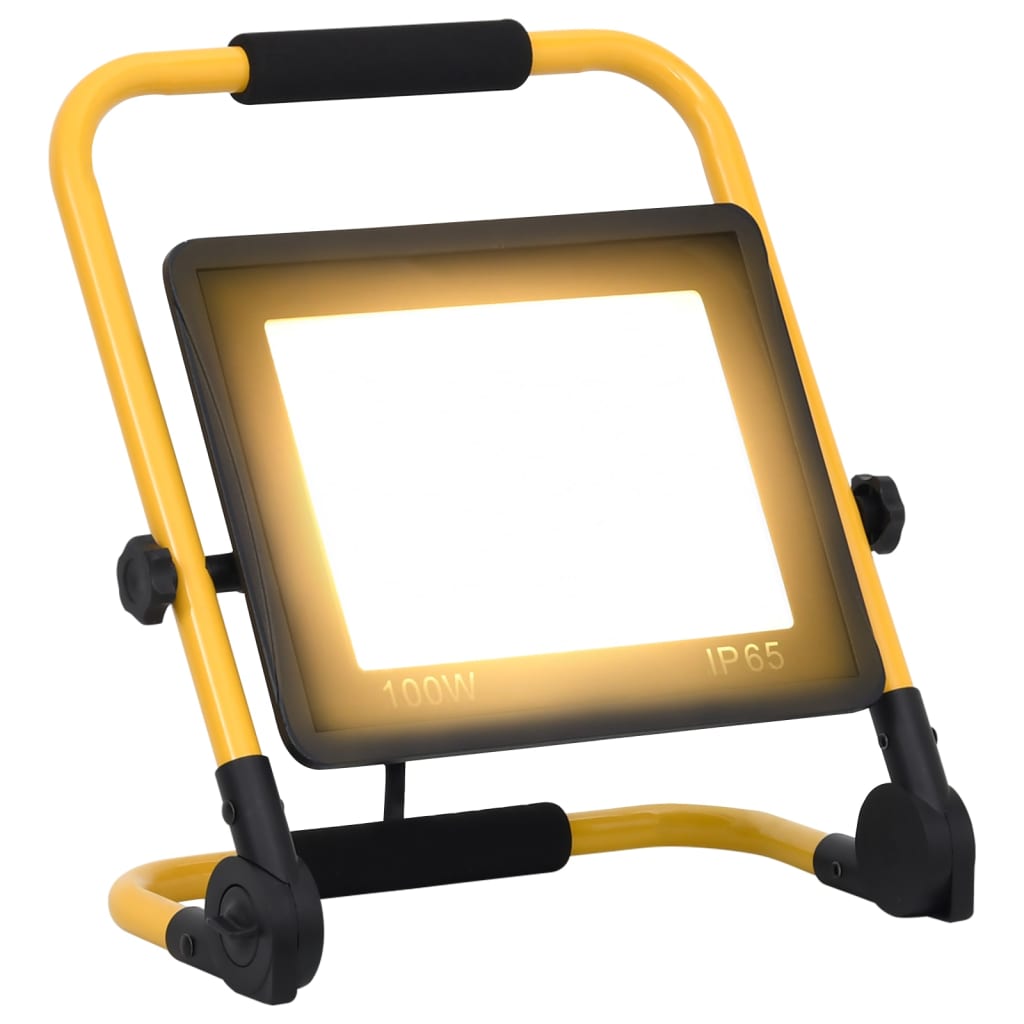 Spotlight met handvat LED 100 W warmwit is nu te koop bij PeponiXL, paradijselijk wonen!