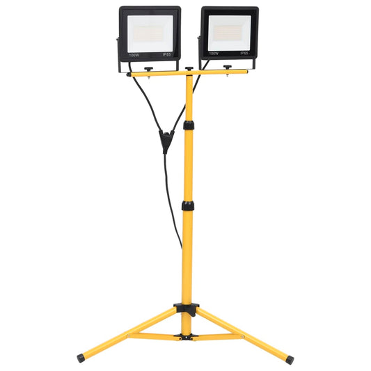 Spotlight met statief LED 2x100 W koudwit is nu te koop bij PeponiXL, paradijselijk wonen!