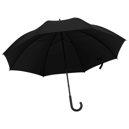 Paraplu 130 cm zwart is nu te koop bij PeponiXL, paradijselijk wonen!