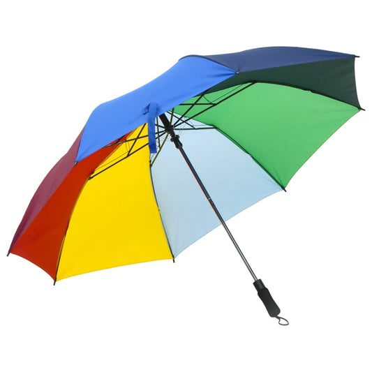 Paraplu automatisch inklapbaar 124 cm meerkleurig is nu te koop bij PeponiXL, paradijselijk wonen!