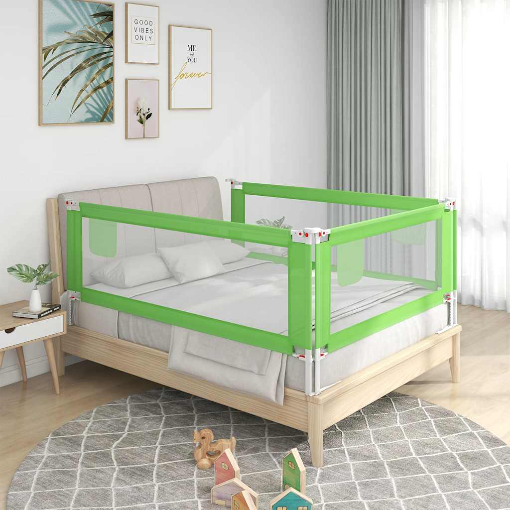 Bedhekje peuter 120x25 cm stof groen is nu te koop bij PeponiXL, paradijselijk wonen!