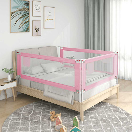 Bedhekje peuter 180x25 cm stof roze is nu te koop bij PeponiXL, paradijselijk wonen!