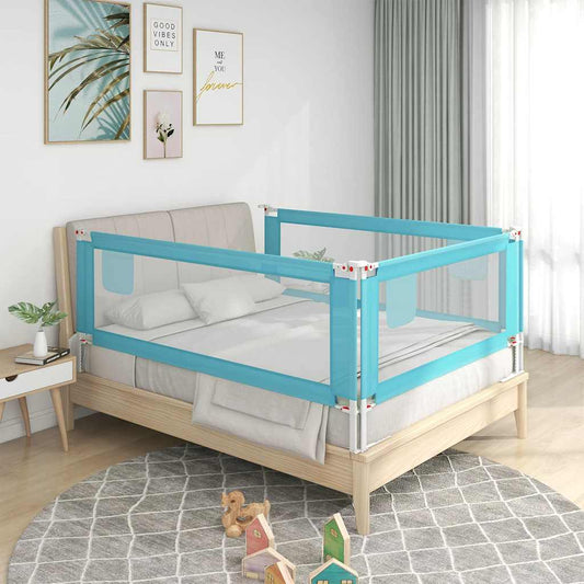 Bedhekje peuter 120x25 cm stof blauw is nu te koop bij PeponiXL, paradijselijk wonen!